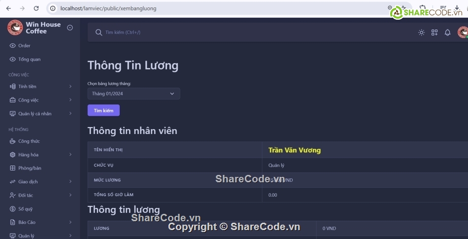 quản lý bán hàng,Laravel,SQL,quản lý,code bán hàng